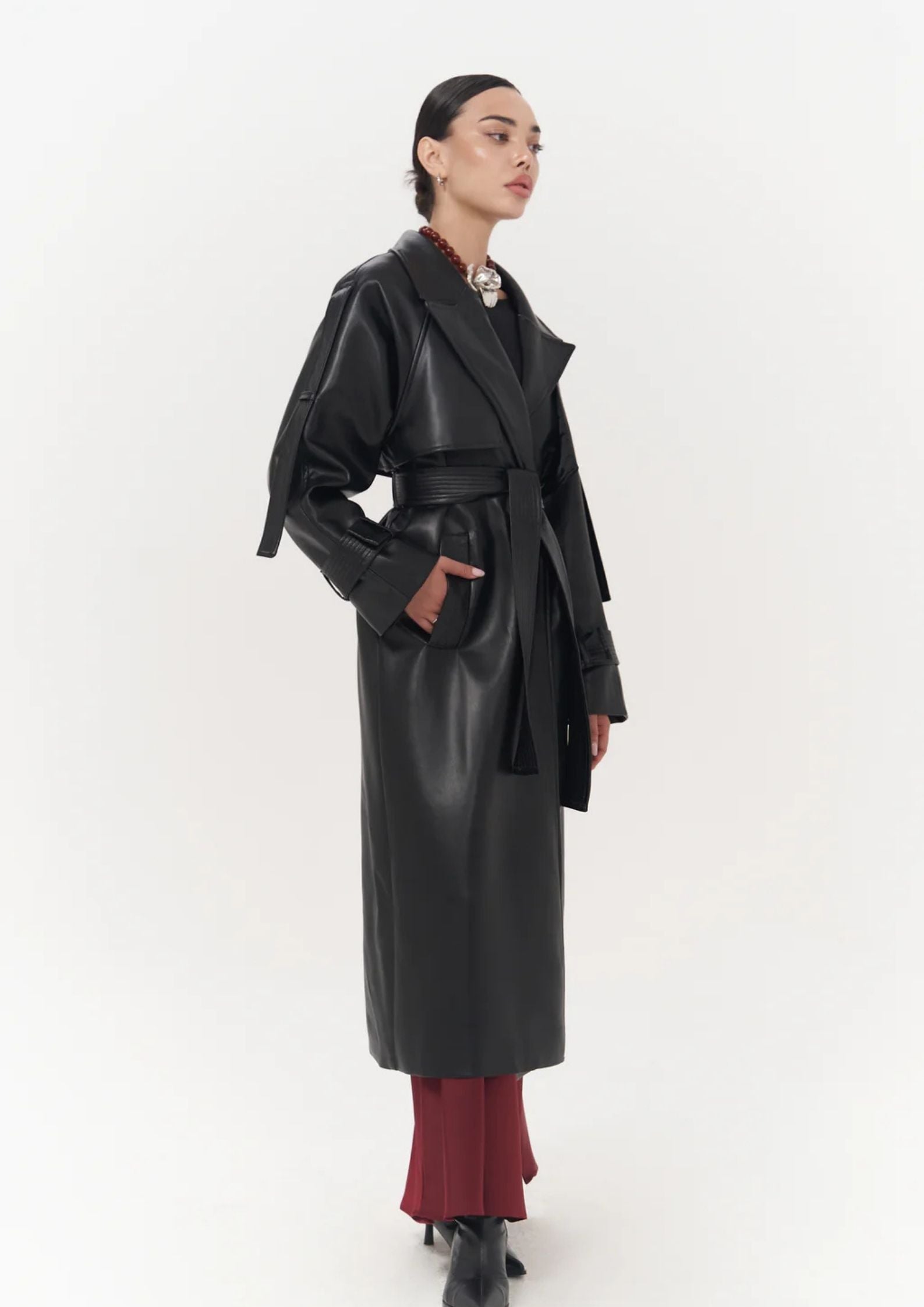 Can You Wear a Leather Coat Over a Dress?