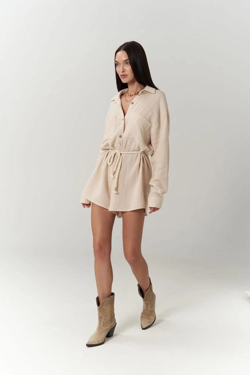 Rope Tie Romper