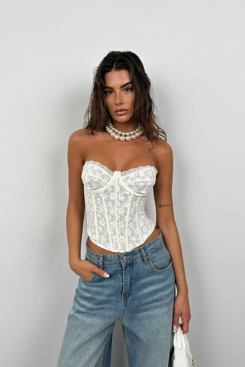 Leli Lace Corset Top