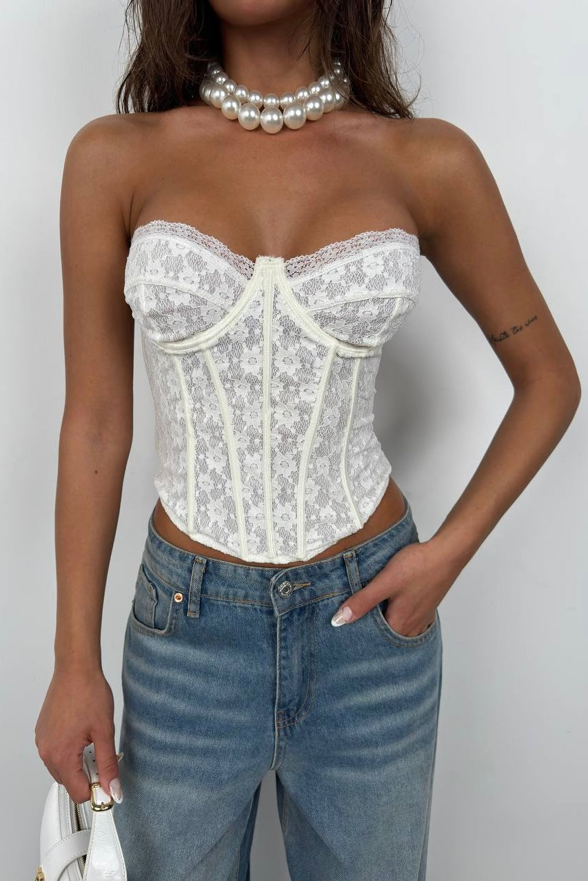 Leli Lace Corset Top