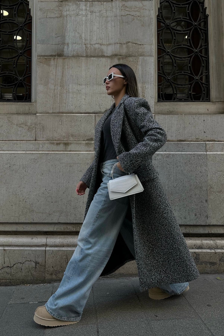 Straight Fit Long Coat