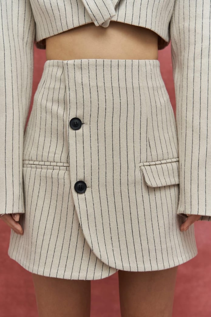 Mella Stripe Blazer Set