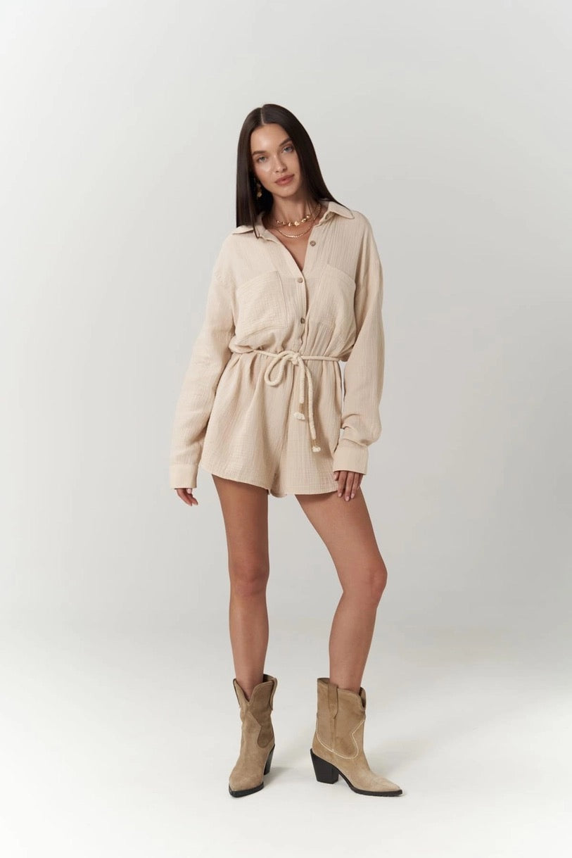 Rope Tie Romper