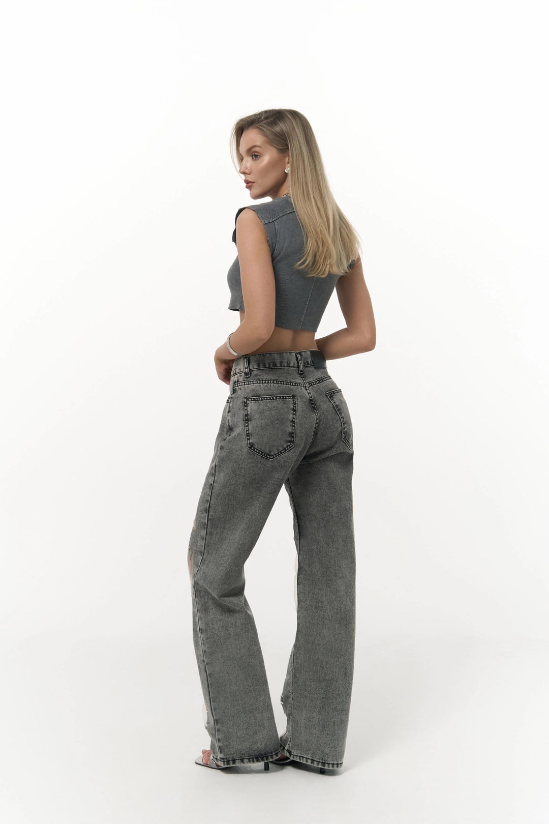 Premium Exclusive Design Sheer Jeans
