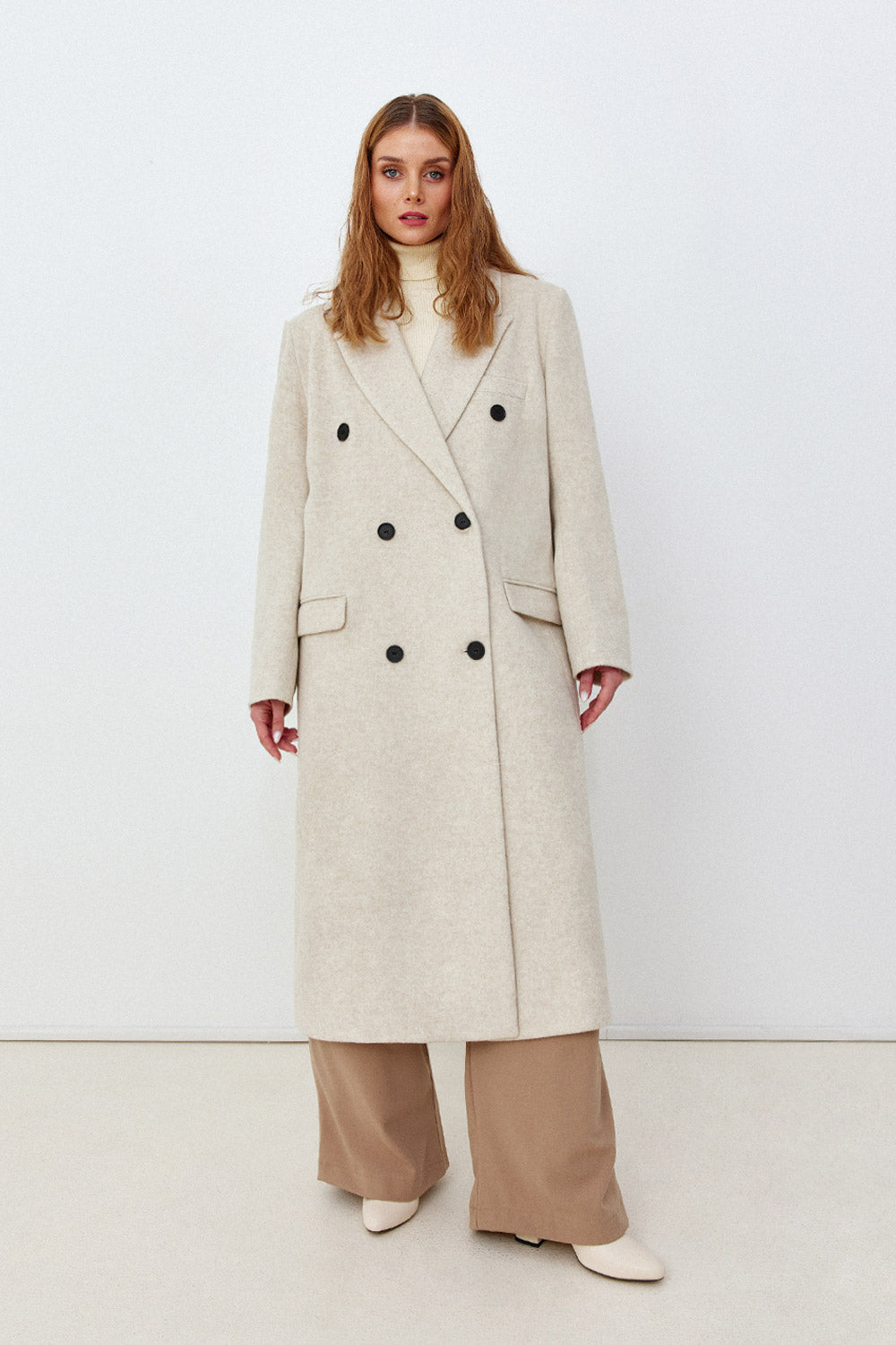 Oversize Straight Coat