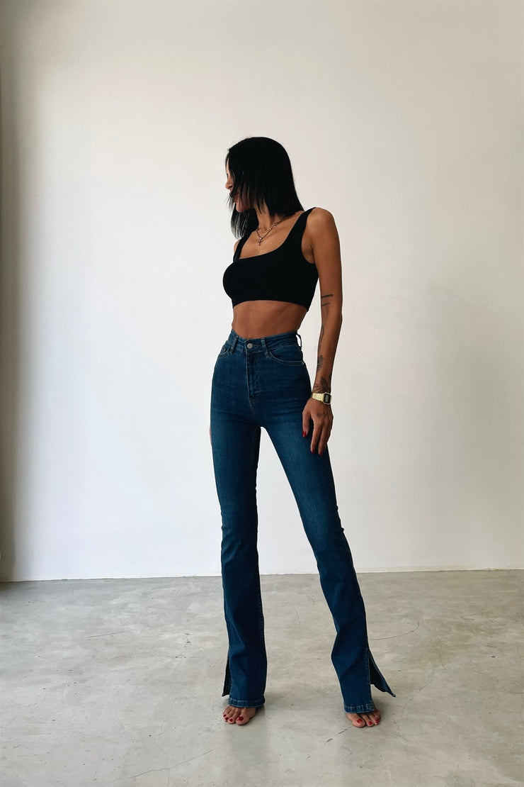 High Waist Stretch Fit Jeans