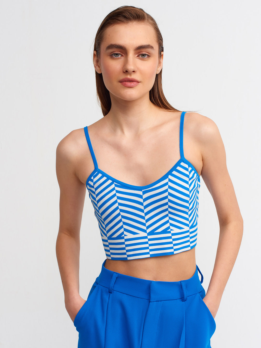 Stripes Crop Top