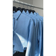 Stripe Pocket Shirt Blue
