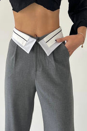 Double Fold Over Pants