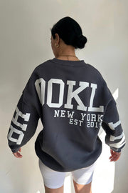Brooklyn NY Oversize Sweatshirt