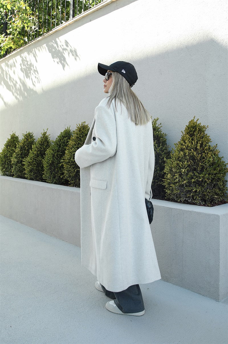 Oversize Straight Coat